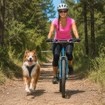 WalkyDog® Plus Dog Bike Leash